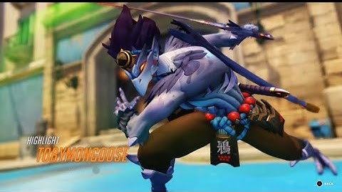 Genji game highlights on 5 V 5 Conpetetive play Open Queue Overwatch 2 Season 9