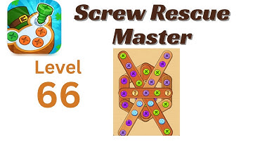 Screw Rescue Master Level 66 Walkthrough 🔩🧩 | Go Answer