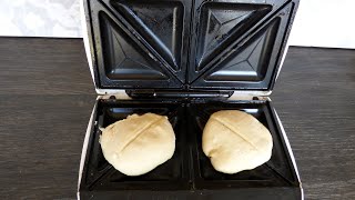 Kovászos Kalács Melegszendvics Sütőben Sütve