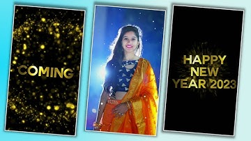 Happy New Year 2023 Hindi Song Dj Status Video Editing | Vn App Video Editing Tutorial