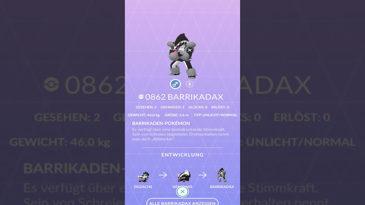 Pokedex: Pokemon GO-Barrikadax & Mauzinger