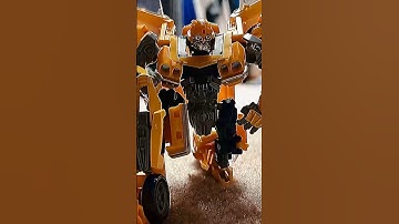 Transformers 2007 Stop Motion #Short Bumblebee Transforms