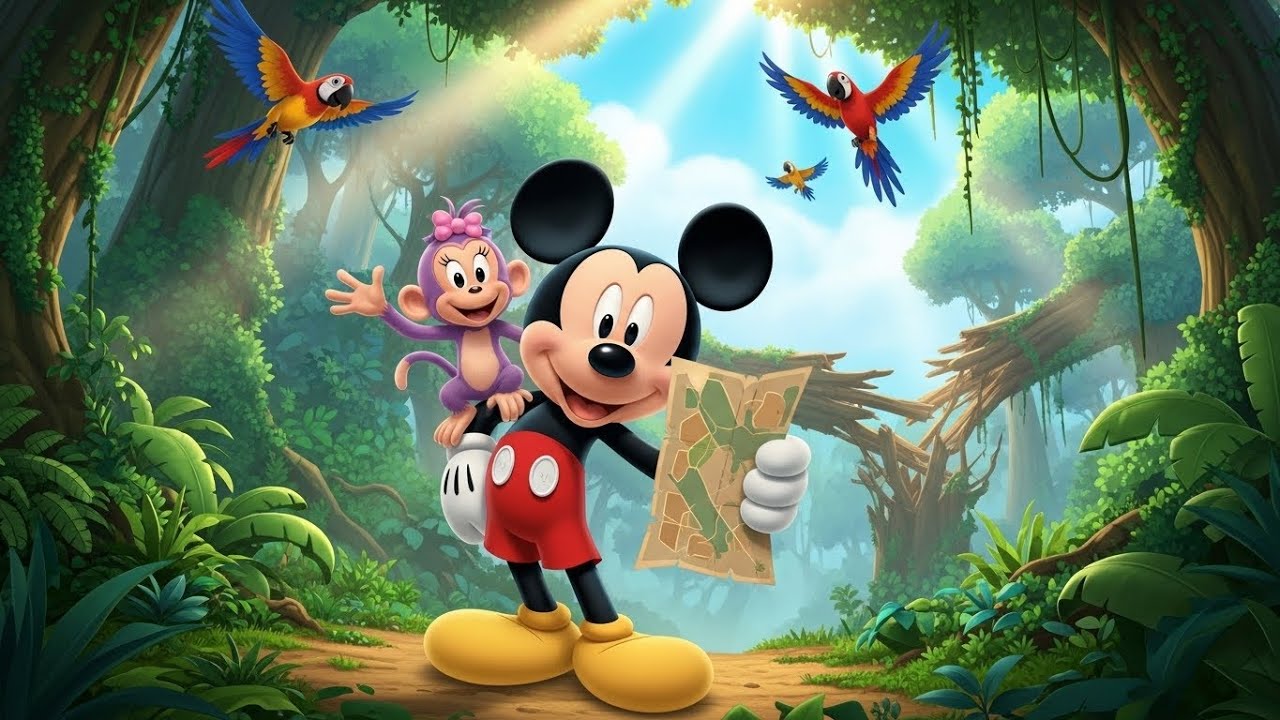 Mickey & Minnie JUNGLE ADVENTURES ランプ Mickey & Minnie JUNGLE ADVENTURES ランプ Mickey & Minnie JUNGLE