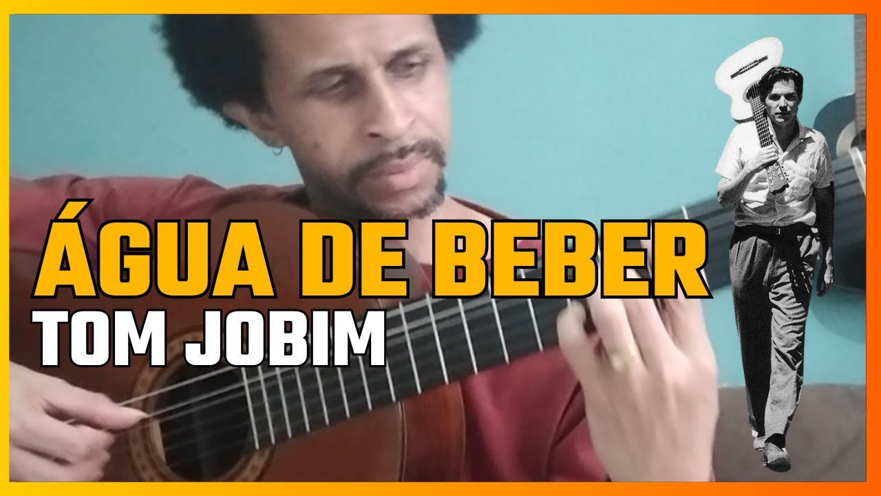 Como tocar Uma música DIVERTIDA E FÁCIL do Tom Jobim | Água de Beber(Aula de Violão) Rafa Nascimento
