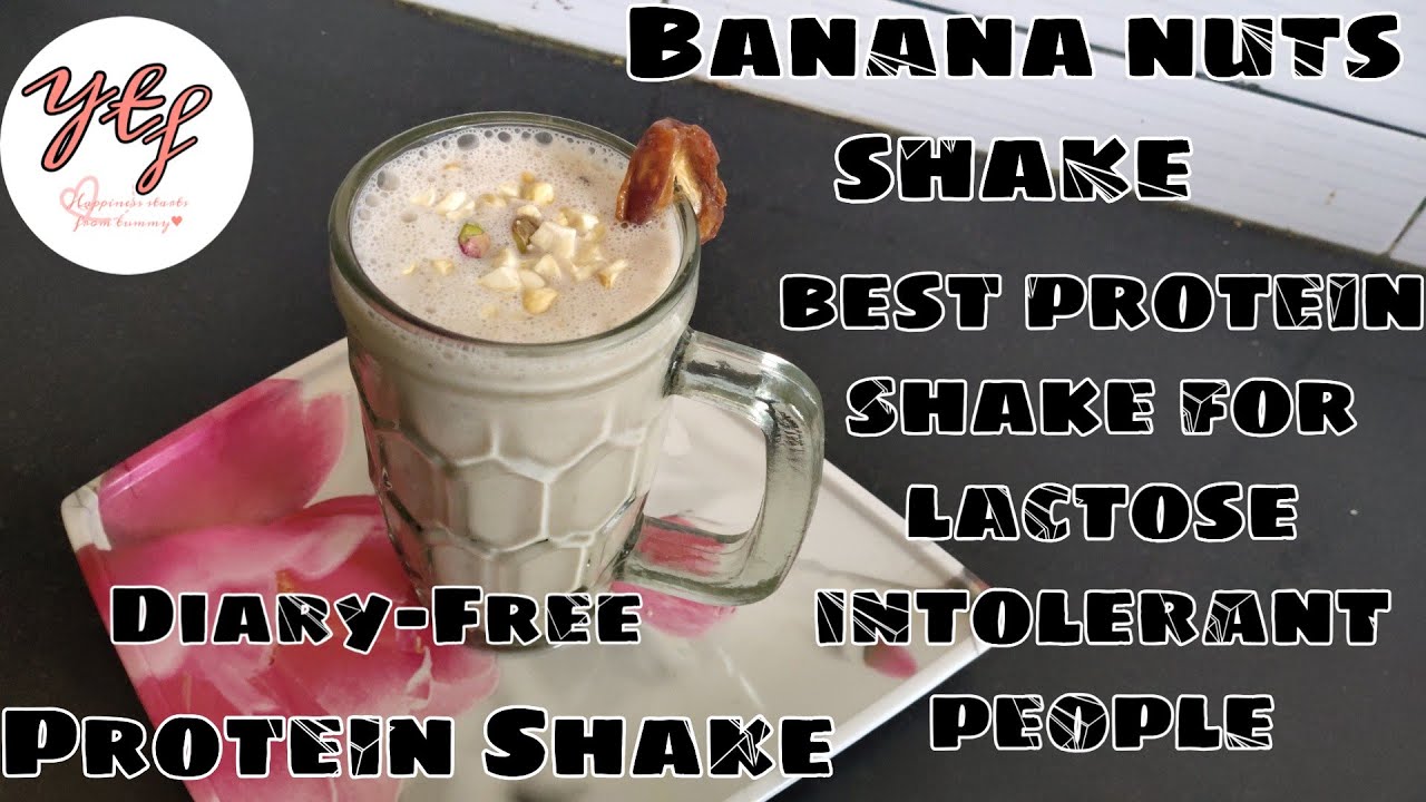 Banana Nuts Shake Protein Shake Best for those who've lactose