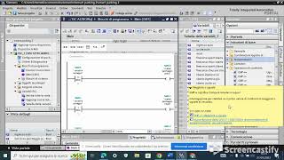 PLC PROGRAMMING 2/2 Smart parking 5 posti