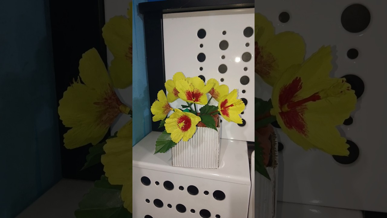 best out of waste idea || paper flowers making easy || cardboard craft 