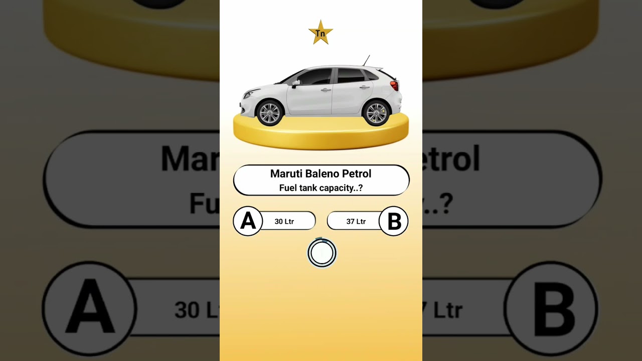 Maruti Baleno petrol fuel tank capacity..? 
