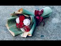 CÁCH BÓ 7 BÔNG HỒNG | HOW TO MAKE A BOUQUET WITH 7 ROSES| Rita Handmade