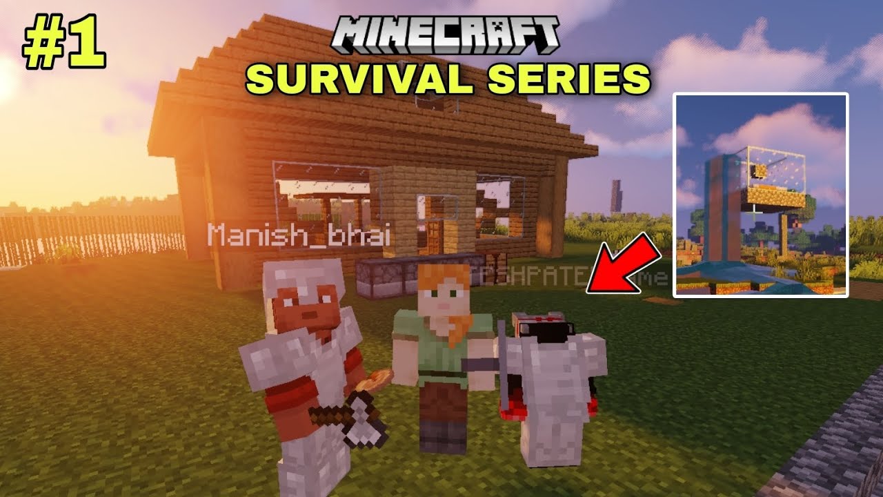 MINECRAFT SURVIVAL SERIES EPISODE 1 || A new journey begins ...