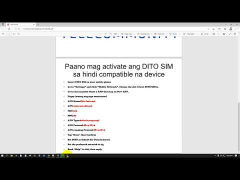 Paano mag activate ng DITO SIM sa compatible o non compatible device? Alamin!