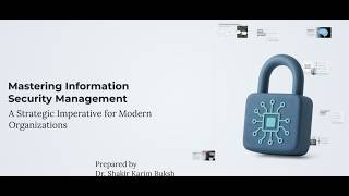 Information Security Management - part-1