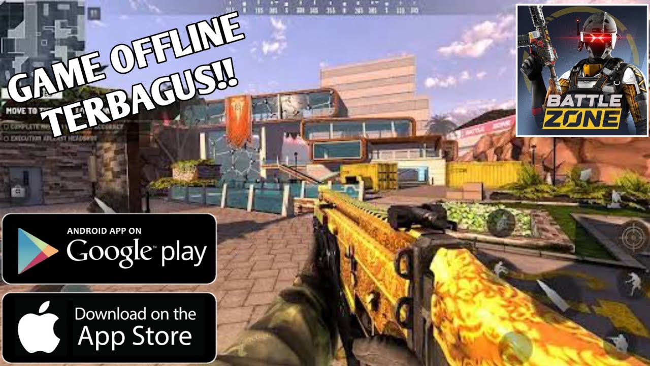FPS Offline Terbaru dengan Gameplay Mirip COD Mobile - Battle Zone ...