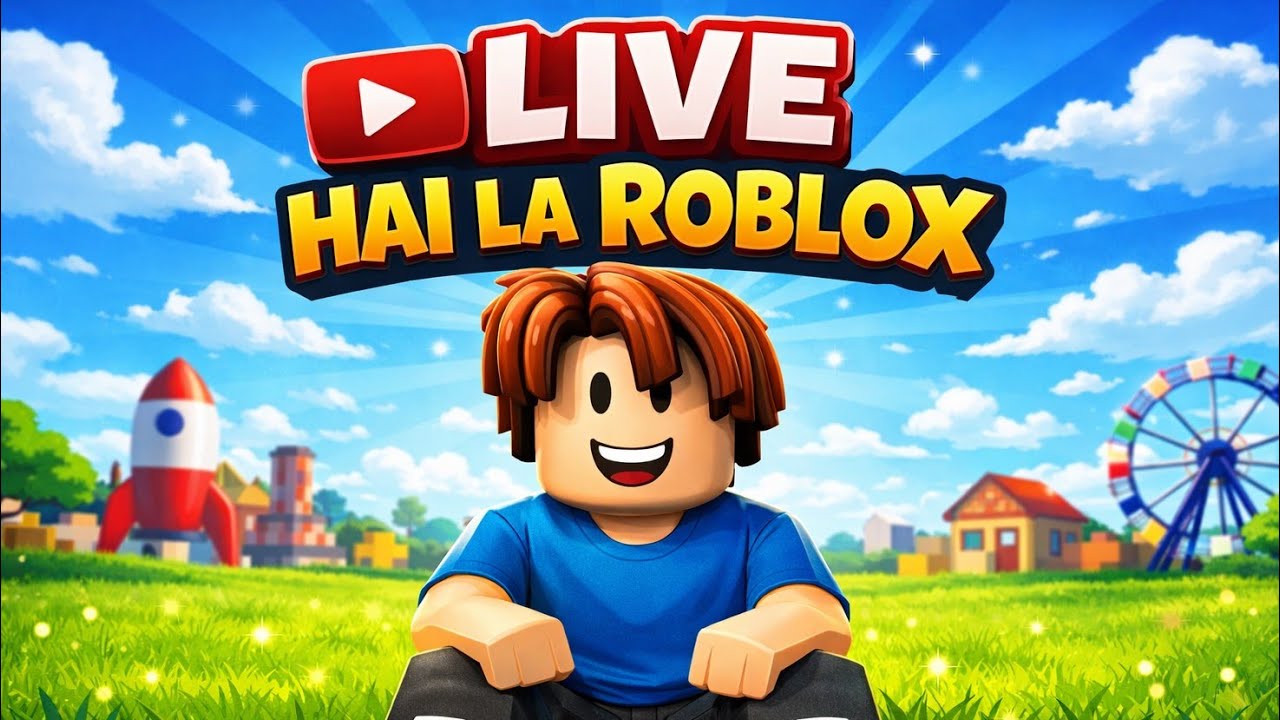 🔴LIVE| Ce jocuri să ne mai jucăm Pe Roblox?🤔