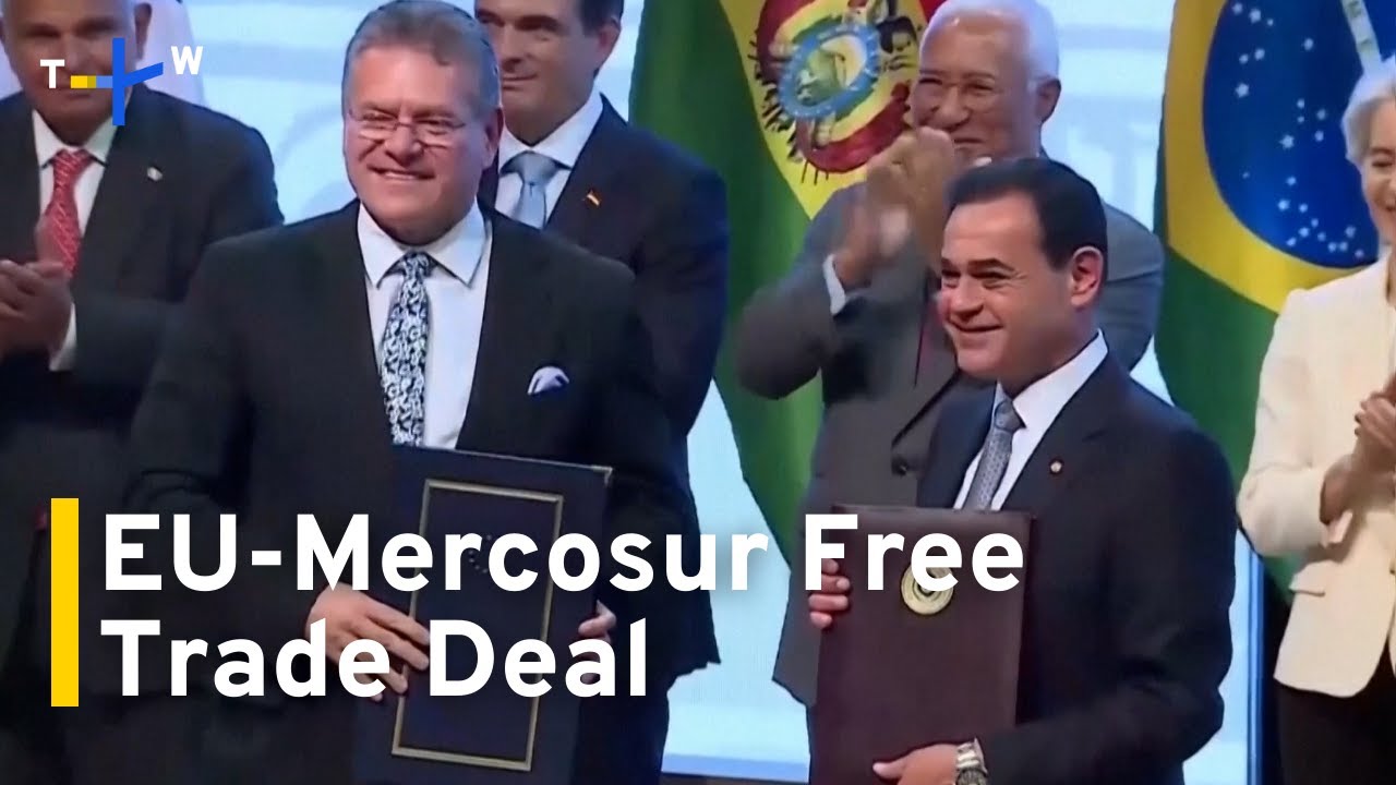 EU, South America's Mercosur Sign Free Trade Pact in Counter to US Tariffs｜TaiwanPlus News