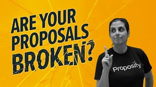 Why should I fix my closing/proposal process if it ain't broke