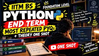 Python End Term: These Questions WILL Come 😱 | Most Repeated PYQs | Part 02