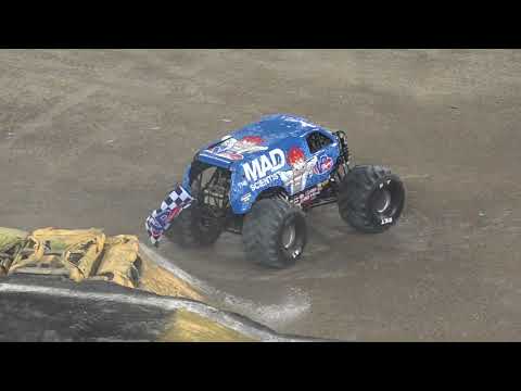 Mad Scientist Monster Jam 2018 freestyle competition video in the Rogers Centre of Toronto