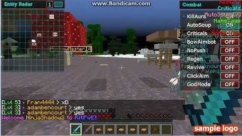 Minecraft Hacking: KitPVP Episode 1