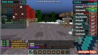 Minecraft Hacking: KitPVP Episode 1