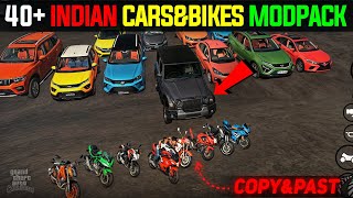 40+ Indian CARs&BIKEs MODPACK For GTA San Andreas Mobile | Only Copy&Past screenshot 5