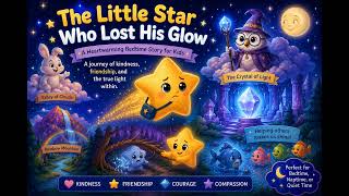 The Little Star Who Lost His Glow | Bedtime Story for Kids 