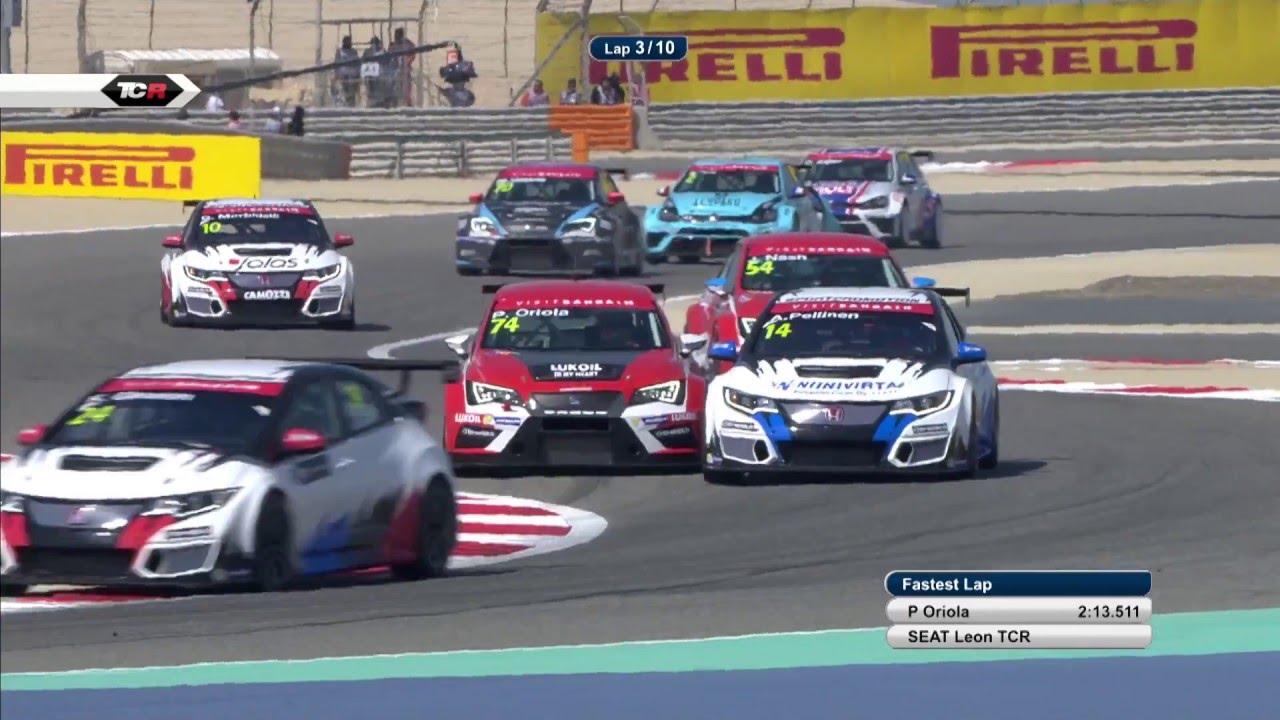 crashes on air 2016 Bahrain, TCR Round 2 HLTS