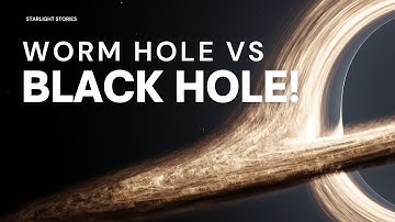 What’s the Difference Between a Black Hole and a Wormhole? (Explained Simply)