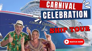 Carnival Celebration, a detailed tour.  So much FUN!