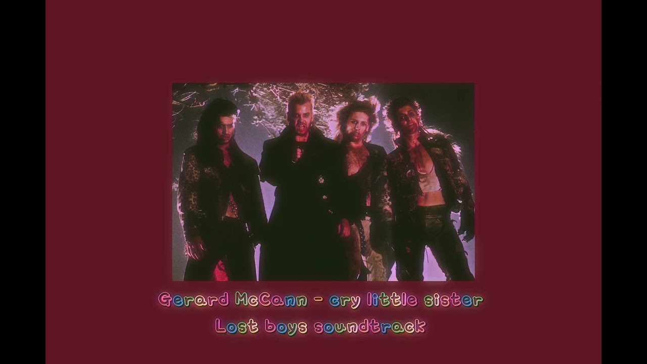 Gerard McCann - cry little sister ( sped up )