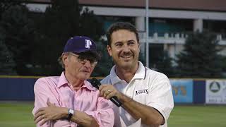 Provo Angles Baseball Donnie Osmond and Larry King 1998 Filmed in Provo Utah Details