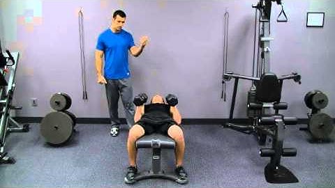 DB Flat Alternating Bench Press   NG