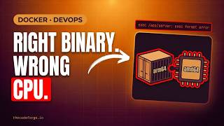 Docker 'exec format error' Explained: Right Binary, Wrong CPU