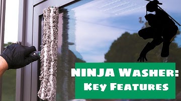 ErgoTec NINJA Window Applicator: The best washer for commercial window cleaners