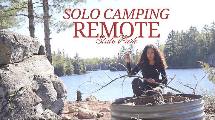 Canoe Camp - Michigan's Most Remote State Park