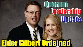 Elder Clark G  Gilbert Called to LDS Quorum of the 12 Apostles Historic Church Moment
