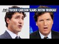 Tucker FREAKS OUT At Justin Trudeau Over Trucker Protest
