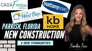 Brand New Communities in Parrish Florida - Windwater Sawgrass Lakes and Crosswind Point
