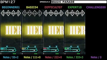 DDR / MAGIC PARADE - SINGLE (DanceDanceRevolution X3)