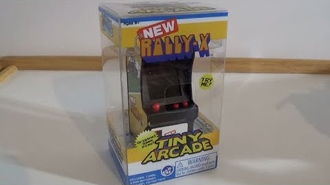 Super Impulse Tiny Arcade - Rally-X Unboxing