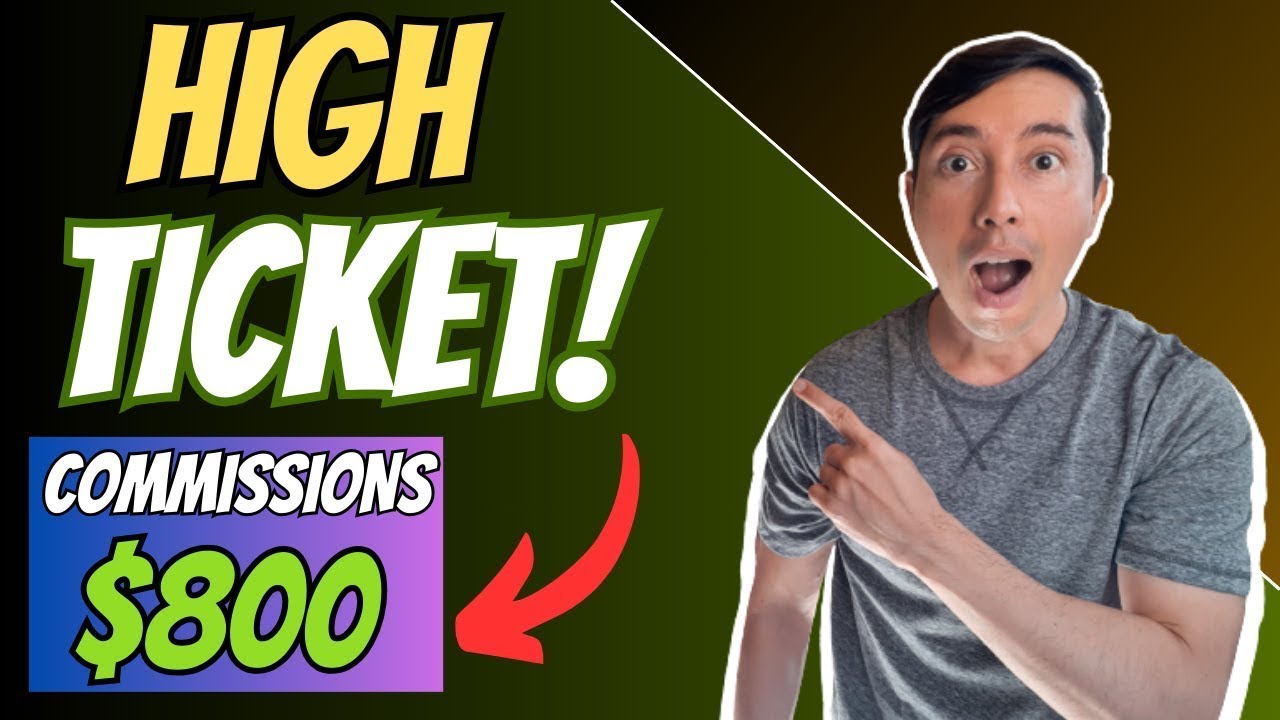 How to start high ticket affiliate marketing for beginners - YouTube