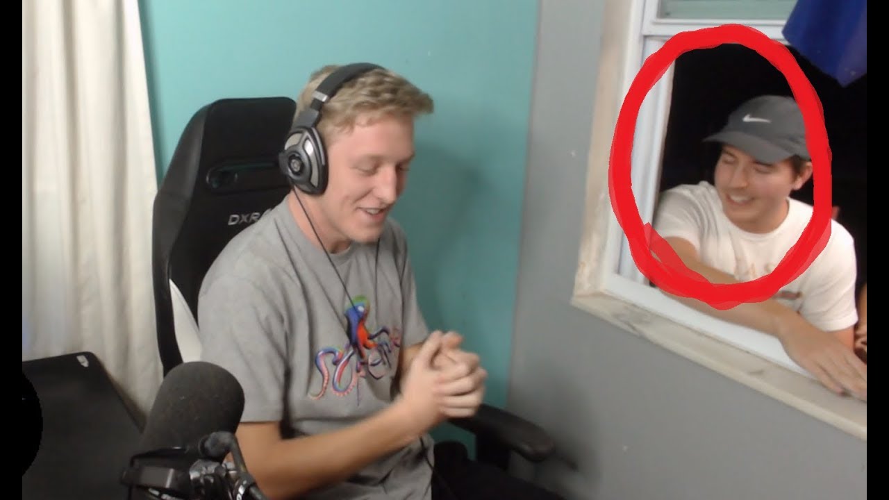 MrBeast Goes To Tfue's Window