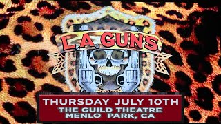 L.A. Guns - Sex Action - Live at the Guild Theatre in Menlo Park California July 10, 2025