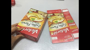 Semi automatic box carton hot melt glue sealing closing machine