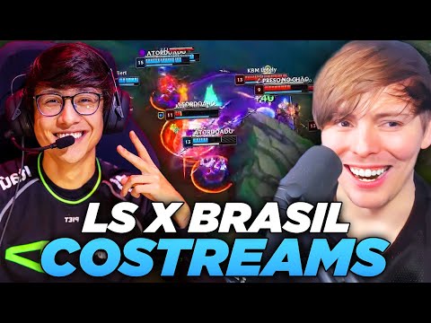 LS | BRASIL WILL SAVE LEAGUE OF LEGENDS | LLL vs KABUM + Draft Kingdom (w/ Shrimp)