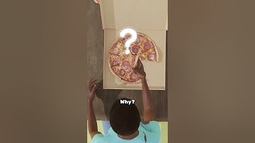 Why Pizza Is Round, Comes in a Square Box & We Eat in Triangles 🍕 | 3D Animated Shorts