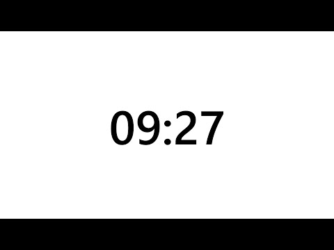 Timer for 9 minutes and 27 seconds