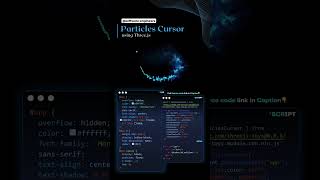 Particles Curser using three JS #javascript #javascripttutorial  #webdeveloper #coding