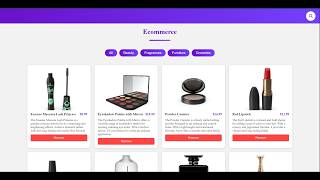 E-Commerce Website Project by MH Hamza | Animated Search Bar | MH Pro Coder 404 💻