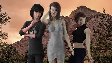 [Daz Studio] Simple animated prologue for a Game